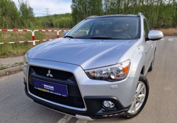 Mitsubishi ASX I SUV 1.6 MIVEC 117KM 2011 Mitsubishi ASX 1.6 Xenon Panorama Czujniki park Zarejestrowany 1.6