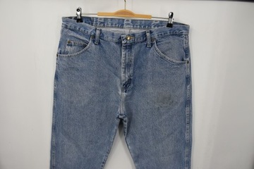 Wrangler Straight Fit spodnie męskie W38L30 vintage denim jeans