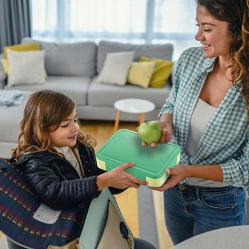 SUNDAY BOX ДЛЯ ЕДЫ, ЗЕЛЕНЫЙ, 1300 МЛ