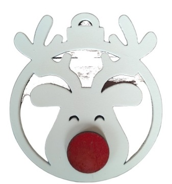 ZAWIESZKA OZDOBA CHOINKOWA BOŻE NARODZENIE RENIFER