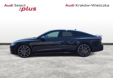 Audi A7 C8 S7 Sportback 3.0 TDI  344KM 2022 Audi S7 Sportback Salon PL HD Matrix Fotele S Pakiet Czern BangOlufsen Aud, zdjęcie 11