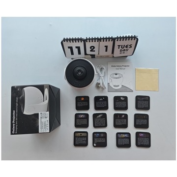 PROJEKTOR GALAXY 12 W 1 12 SCENARIUSZY ODPOWIEDNICH DLA DOMU USB