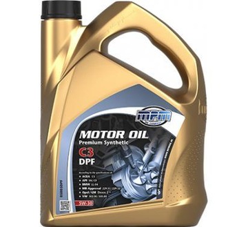 OLEJ MPM 5W30 PREM SYN C3 DPF 5L ACEA C3 API SN/CF LL-04 MB 229.51/ 229.52