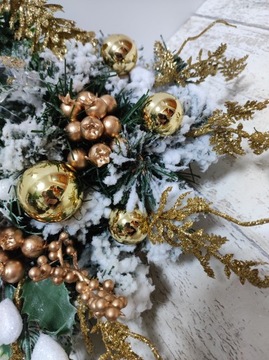 Зимний венок, рождественская домашняя композиция