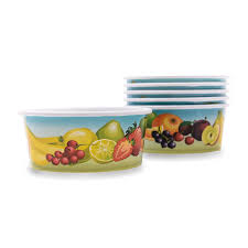 Miska na lody desery papierowa 350ml 30 szt