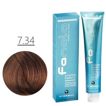 Fanola Crema Farba 100ml kolor 7.34