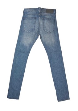 H&M Skinny Low Waist Dżinsy Spodnie męskie 31/32