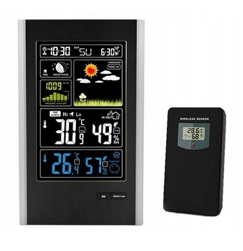 Stacja pogodowa EM3366 LCD ZASILACZ SONDA GB520