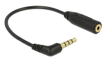 Przejście Jack 2,5mm 3pin gn - Jack 3,5mm 4pin wt