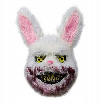 MASKA KRÓLIK MORDERCA STRASZNY KRÓLIK HALLOWEEN