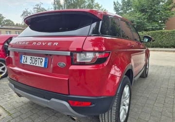 Land Rover Range Rover Evoque I SUV 5d Facelifting 2.0D TD4 180KM 2016 Land Rover Range Rover Evoque 2.0D 180km Skora NAVI automat Nowy Rozrzad 4, zdjęcie 6