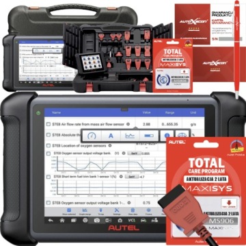 Diagnostický Tester Autel MS906 j, polský Dealer 8 palců 2 roky aktualizace