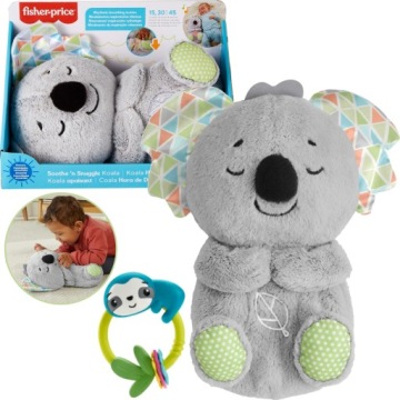 Fisher-price Spánka Koala Bručení Dýchání Uklidňující Zvuk Bonus Kousátků