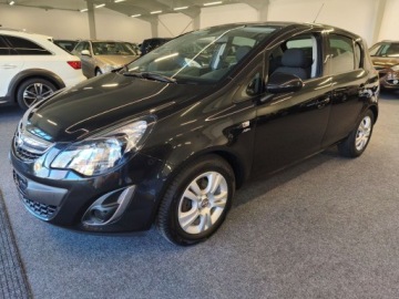 Opel Corsa E Hatchback 3d 1.4 Turbo 100KM 2014 Opel Corsa 1.4 Benzyna 101KM, Autoklima, Grzane fotele, zdjęcie 1
