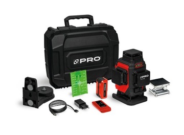 LASER WIELOLINIOWY 4x360° PRO-AQ4DG ZESTAW PLUS