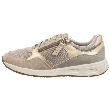 Buty Sneakersy Geox D Bulmya B Lt Taupe D36NQB 01122 C6738 Beżowe