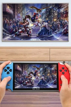 ПОРТАТИВНАЯ КОНСОЛЬ x12 PLUS ДЛЯ ЭМУЛЯТОРА ТВ-ИГРЫ RETRO GAMES 3500+ 7 ДЮЙМОВ