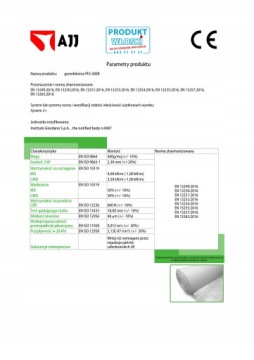 Геотекстиль ATESTED PES400B от AJJ.pl 6x10m