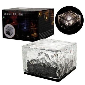 Lampa Solarna Najazdowa Gruntowa Kostka Brukowa Lampka Chodnikowa 7x7