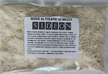 3X Zawieszana Duża Pułapka na Muchy Sideon Worek Świeży Wabik XXL Skuteczna