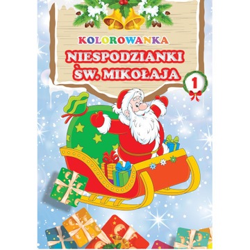 Kolorowanka NIESPODZIANKI MIKOŁAJA 1