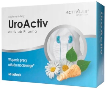 UroActiv układ moczowy żurawina ActivLab 60 tab.