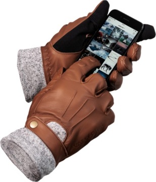 Перчатки для фотосъемки VALLERRET Urbex, коричневые, размер M