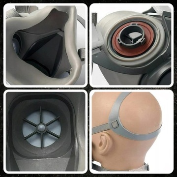 НАБОР ПОЛУМАСКИ PAINT MASK 6200 ANTI-DUST + 2 УГЛЕРОДНЫХ ФИЛЬТРА