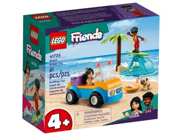 Klocki LEGO Friends 41725 - Zabawa z łazikiem plażowym