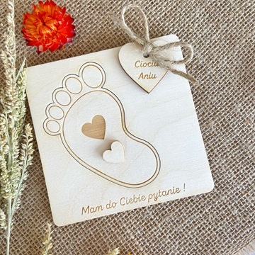 Тетя, ты будешь моей крестной, приглашение?