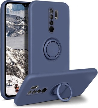 ETUI SOFT INSIDE RING DO XIAOMI REDMI 9 +SZKŁO