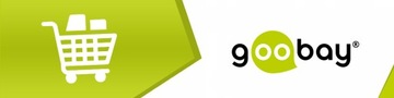 Кабельный органайзер 3М клейкий черный для 2-х кабелей Goobay