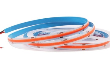 COB LED STRIP ip20 12В 12Вт/м неоновая КРАСНАЯ 1м
