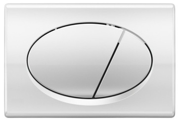 Przycisk spłukujący do stelaży WC Alca / Delfin M72 chrom-mat
