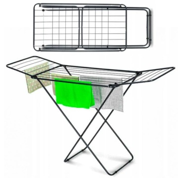 SUSZARKA NA PRANIE UBRANIA STOJĄCA SKŁADANA