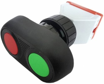 Przycisk BA8097 monostabilny 10A/250V (NC/NO)