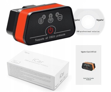 ДИАГНОСТИЧЕСКИЙ ИНТЕРФЕЙС OBD2 ELM327 VGATE ICAR2 BT