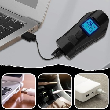 МОЩНАЯ ВЕЛОСИПЕДНАЯ ЛАМПА ПЕРЕДНЯЯ ЗАДНЯЯ СВЕТОДИОДНАЯ СЧЕТЧИКА ГРОМКИЙ ЗВОНОК АККУМУЛЯТОРНАЯ БАТАРЕЯ