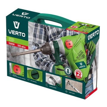 Ударный молоток SDS+ 1500 Вт, кейс