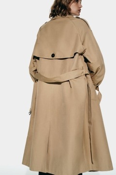 ТРЕНЧ ZARA CLASSIC БЕЖЕВЫЙ ВЕСНА S/M