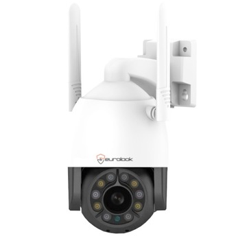IP-камера WiFi SMART вращающаяся уличная 4K 8MPx галогенная камера для домашнего мониторинга