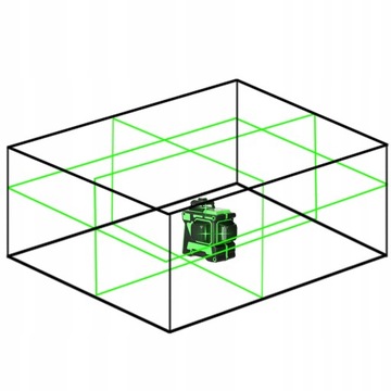 3D LEVEL CROSS LASER 360 УРОВЕНЬ 12 ЛИНИЙ ШТАТИВ