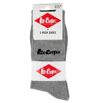 9x SKARPETY męskie LEE COOPER MEGA PAK 9-PAR tu 39-42