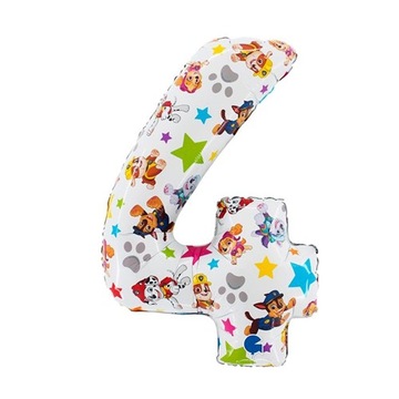 Balon foliowy cyfra ''4'' Paw Patrol