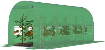 САДОВАЯ ФОЛЬГА ТУННЕЛЬ ТЕПЛИЦА 4,5х2м ФОЛЬГА 9м2