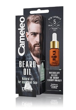 DELIA CAMELEO MEN масло для бороды и усов, 10мл