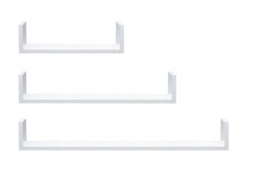 НАБОР ПОДВЕСНЫХ НАСТЕННЫХ ПОЛОК 30см, 40см, 50см