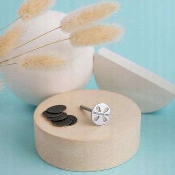 STALEKS 25x Сменные накладки для полировальной машины PODODISC M