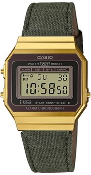 ZEGAREK CASIO VINTAGE A700WEGL-3AEF GREEN SUPER SLIM