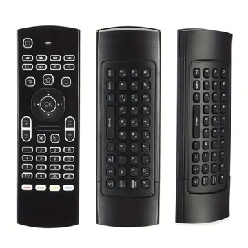Удаленная мышь MX3 с подсветкой, беспроводная клавиатура 2,4G для Android TV